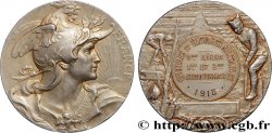 TROISIÈME RÉPUBLIQUE Médaille, FRANCE, Culture et élevages militaires