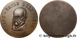 LITTÉRATURE : ÉCRIVAINS/ÉCRIVAINES - POÈTES Médaille, Emile Zola, Cercle du bibliophile