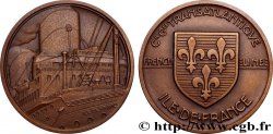 TROISIÈME RÉPUBLIQUE Médaille, Paquebot Ile-de-France, Compagnie Générale Transatlantique