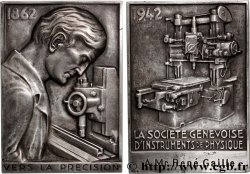 SUISSE Plaquette, Vers la précision, Société genevoise d’instruments de physique TTB+