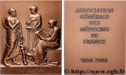 CINQUIÈME RÉPUBLIQUE Plaquette, 150e anniversaire de l’Association général des médecins de France