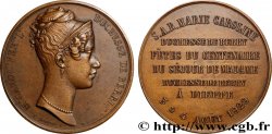 TROISIÈME RÉPUBLIQUE Médaille, Centenaire du séjour de la Duchesse de Berry à Dieppe