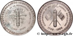 CINQUIÈME RÉPUBLIQUE Médaille, Bicentenaire de la Révolution Française