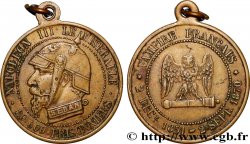 SATIRICAL COINS - 1870 WAR AND BATTLE OF SEDAN Médaille, Napoléon III, Vampire français, type “chouette penchée”