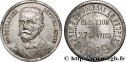 III REPUBLIC Médaille, Général Boulanger, Prime du Jounal