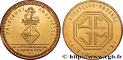 BELGIUM Médaille, Association des collectionneurs de Jetons Monnaie