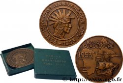 IV REPUBLIC Médaille, Centenaire de la Banque de la Guadeloupe