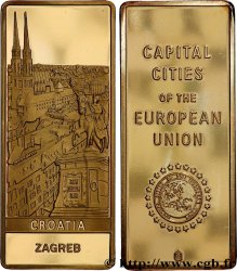 EUROPA Médaille, Capitales européennes, Zagreb, Croatie