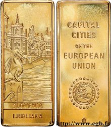 EUROPA Médaille, Capitales européennes, Ljbuljana, Slovénie