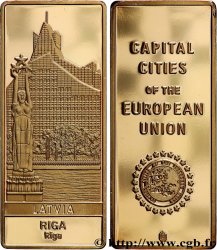 EUROPA Médaille, Capitales européennes, Riga, Lettonie Prueba