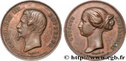 SECOND EMPIRE Médaille, Couple impérial