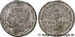 NAPOLÉON IV Médaillette, Souvenir de la 1ere communion du Prince impérial