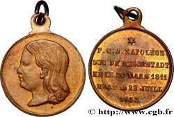 SECOND EMPIRE Médaillette, Mort du duc de Reichstadt