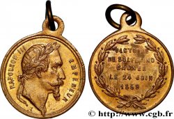 SECOND EMPIRE Médaillette, Victoire de Solférino