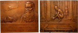 III REPUBLIC Plaque, John Boyd Dunlop, Visite des usines