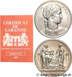 CINQUIÈME RÉPUBLIQUE Médaille, Bicentenaire de la Révolution Française, Frappe de la Monnaie