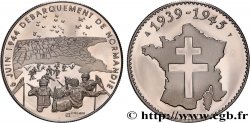 FUNFTE FRANZOSISCHE REPUBLIK Médaille commémorative, débarquement de Normandie