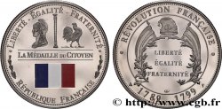 CINQUIÈME RÉPUBLIQUE Médaille, Révolution Française