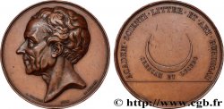 ZWEITES KAISERREICH Médaille, Charles de Secondat, Montesquieu, Prix de l’Académie scientifique, littéraire et artistique