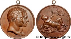 LOUIS XVIII Médaille, Naissance de Henri, duc de Bordeaux, futur comte de Chambord