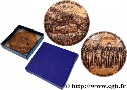 QUINTA REPUBLICA FRANCESA Médaille, Quarantième anniversaire de la libération de Paris EBC