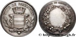 AGRICULTURAL, HORTICULTURAL, FISHING AND HUNTING SOCIETIES Médaille, Société d’horticulture du canton de Dammartin