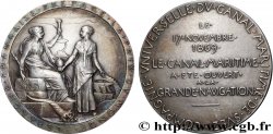 CANAUX ET TRANSPORTS FLUVIAUX Médaille, Compagnie Universelle du Canal maritime de Suez