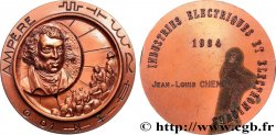 QUINTA REPUBLICA FRANCESA Médaille, Ampère