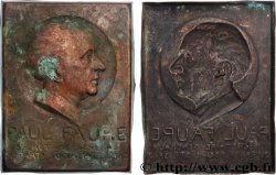 DRITTE FRANZOSISCHE REPUBLIK Plaquette, Paul Faure