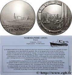 V REPUBLIC Médaille, Paquebot Normandie