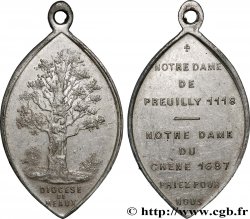 RELIGIOUS MEDALS Médaille, Notre Dame de Preuilly et Notre dame du Chêne