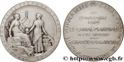 CANAUX ET TRANSPORTS FLUVIAUX Médaille, Compagnie Universelle du Canal maritime de Suez