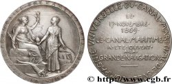 CANAUX ET TRANSPORTS FLUVIAUX Médaille, Compagnie universelle du canal maritime de Suez