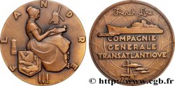 TERCERA REPUBLICA FRANCESA Médaille, Paquebot Flandre