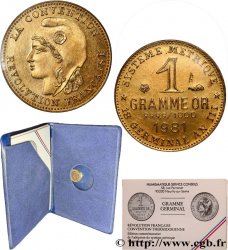 CINQUIÈME RÉPUBLIQUE Médaille, Gramme germinal FDC