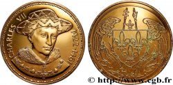 COLLECTION ROIS & REINES DE FRANCE Médaille, Charles VII 