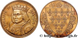 COLLECTION ROIS & REINES DE FRANCE Médaille, Philippe IV