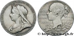 GRANDE BRETAGNE - VICTORIA Médaille, 60e anniversaire de règne de Victoria TTB