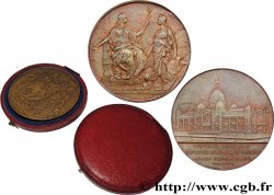 ARGENTINE - RÉPUBLIQUE ARGENTINE Médaille, Commémoration du pavillon de l’Argentine lors de l’exposition universelle de 1889