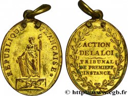 DROIT ET JURIDIQUE Médaille, Tribunal de première instance