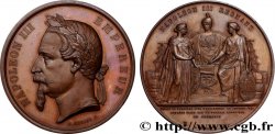 SEGUNDO IMPERIO FRANCES Médaille, Traité de commerce franco-anglais