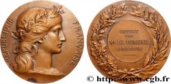 TROISIÈME RÉPUBLIQUE Médaille, Offerte par le sénateur Dumesnil  TTB+