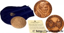 RÉPUBLIQUE DE SAINT- MARIN Médaille, Visite papale à Saint Marin du Saint Père Benoît XVI FDC