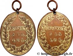 THE CONVENTION Médaille, Respect à la loi