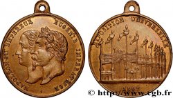 SECONDO IMPERO FRANCESE Médaille, Souvenir de l’exposition universelle 