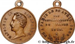 SECOND REPUBLIC Médaille, Napoléon Bonaparte, Élu représentant du peuple  