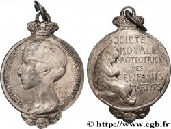 BÉLGICA - REINO DE BÉLGICA - ALBERTO I Médaille, Elisabeth de Belgique, Bienfaitrice de l’enfance
