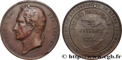 BELGIQUE - ROYAUME DE BELGIQUE - LÉOPOLD Ier Médaille, 25e anniversaire de l’inauguration du règne de Léopold Ier