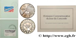 CINQUIÈME RÉPUBLIQUE Carte médaille, Jour du Concorde