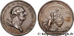 LOUIS XVI (MONARQUE CONSTITUTIONNEL)  Médaille dénonçant la mort du roi le 21 janvier 1793